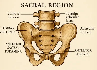 Анатомия крестцового отдела позвоночника
