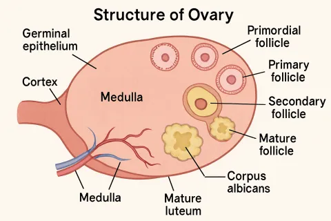 Строение яичника