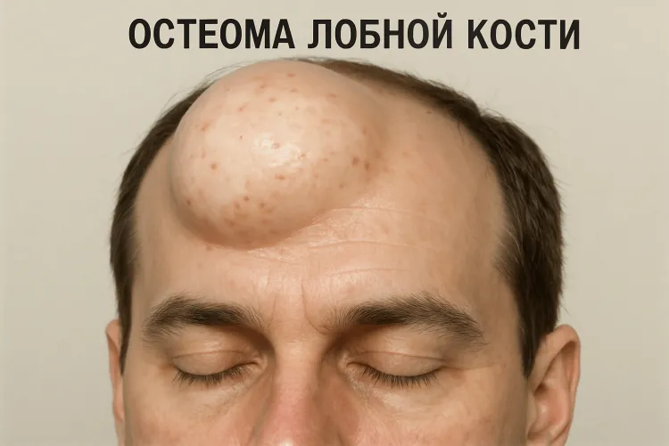 Остеома лобной кости