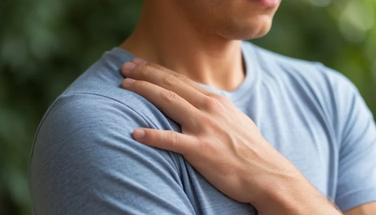 Боль в плече у мужчин